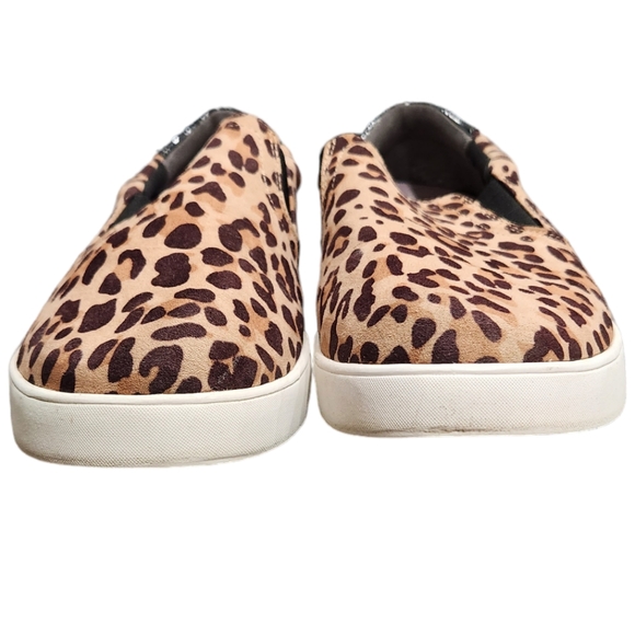 Dr Scholls Be Free Wander Up Animal Print Slip On Sneakers Loafer 8 - Picture 3 of 7